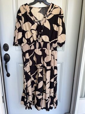Linen Maxi Dress 2x